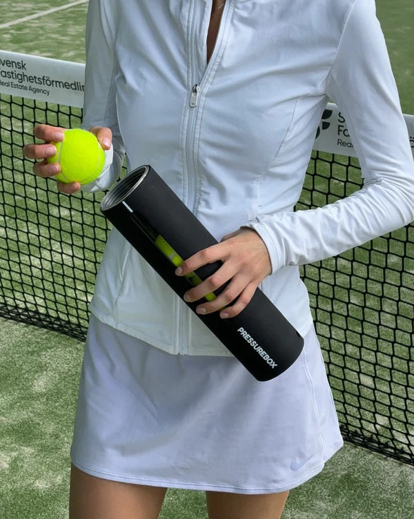 Drukregelaar voor 4 paddel/tennis ballen