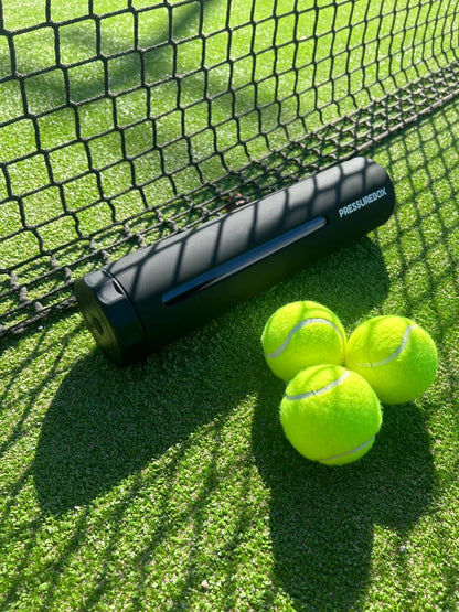 Drukregelaar voor 3 paddel/tennis ballen
