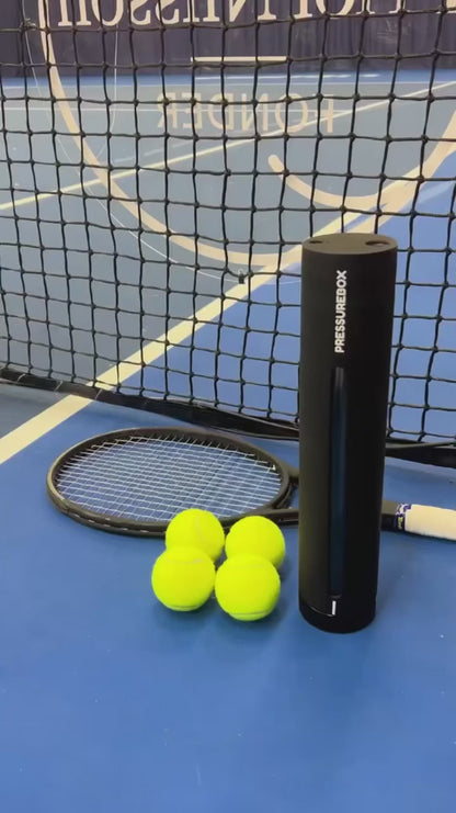Drukregelaar voor 4 paddel/tennis ballen